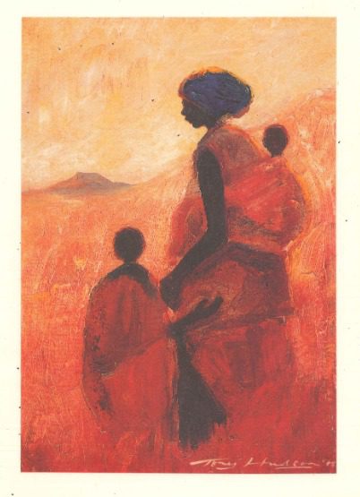 Mother & children