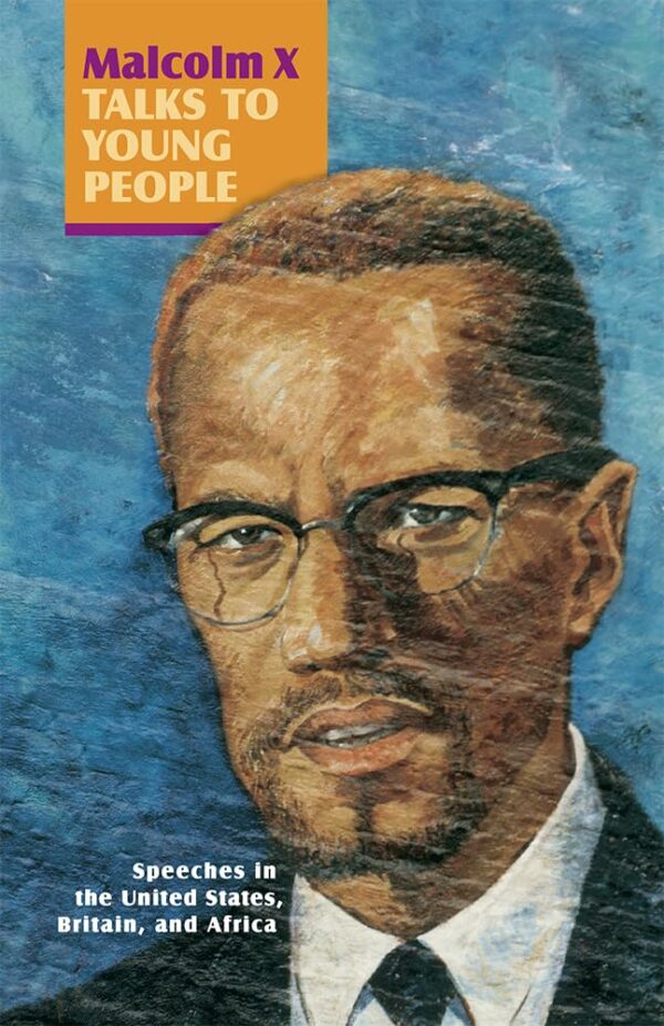 Malcolm X Talks to Young People book cover