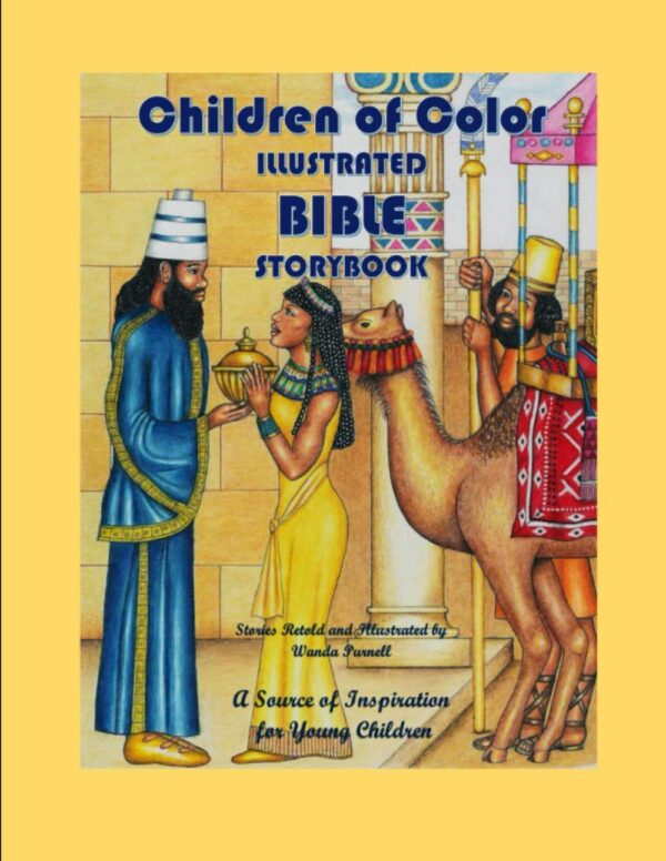 Children of Color Illustrated Bible Storybook book cover