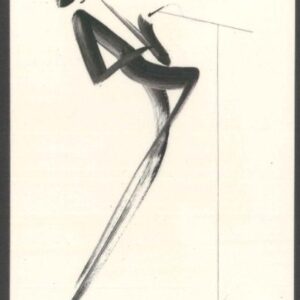 Stickman with Saxophone