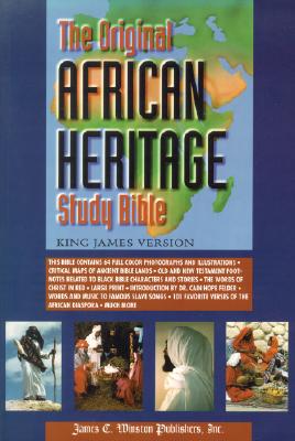 Original African Heritage Study Bible-KJV-Large Print book cover