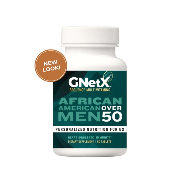 GNETX Sequence Multivitamins & Minerals for African American Men Over 50 (90 Tablets) book cover